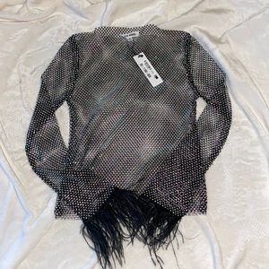 Steven Madden Rhinestone Top